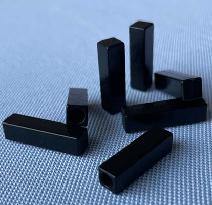 Black Painted Cord Ends