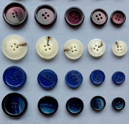 Fancy Polyester Buttons