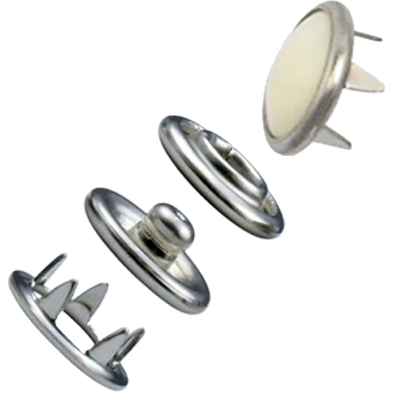 Print Enamel Prong Snap
