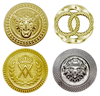 Metal Sewing Shank Buttons